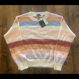 Wool blend pull over